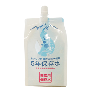 5年備蓄水500ml×4